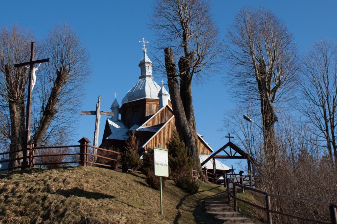Drewniane cerkwie w Bieszczadach