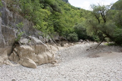 Koryto rzeki Voidomatis